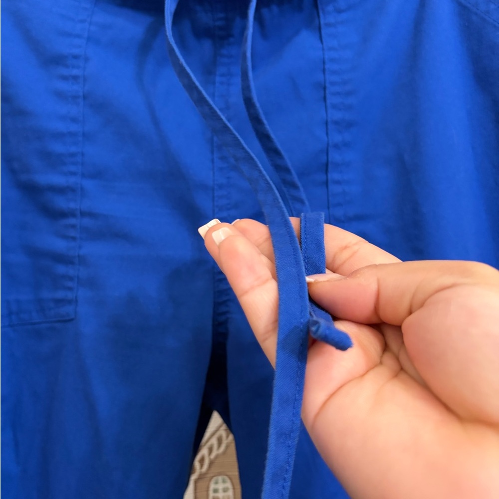 Women's Blue Scrub Set - Picture 9 of 10